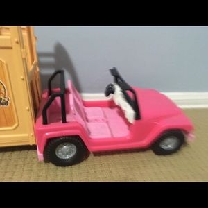 Barbie | Other | Barbie Car With Trailer | Poshmark